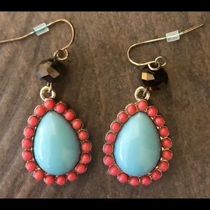 Casual fun multi-colored earrings